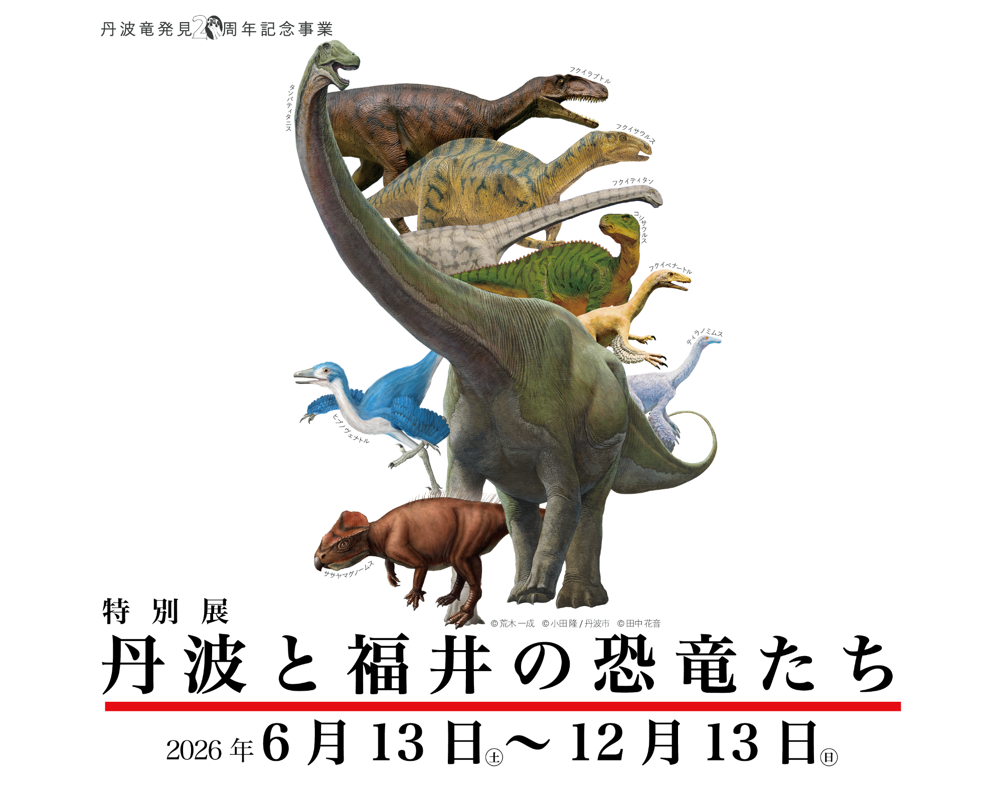 特別展_丹波と福井の恐竜たち